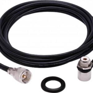 Kit Cabo RG-58 Conector UHF Aquário M-802k - Imagem 3